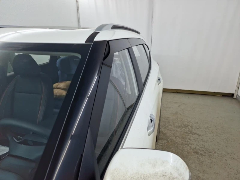 Дефлекторы окон 2D 6 шт. для Kia Seltos I Рестайлинг Черный Стрелка 11 2D283-6.S11