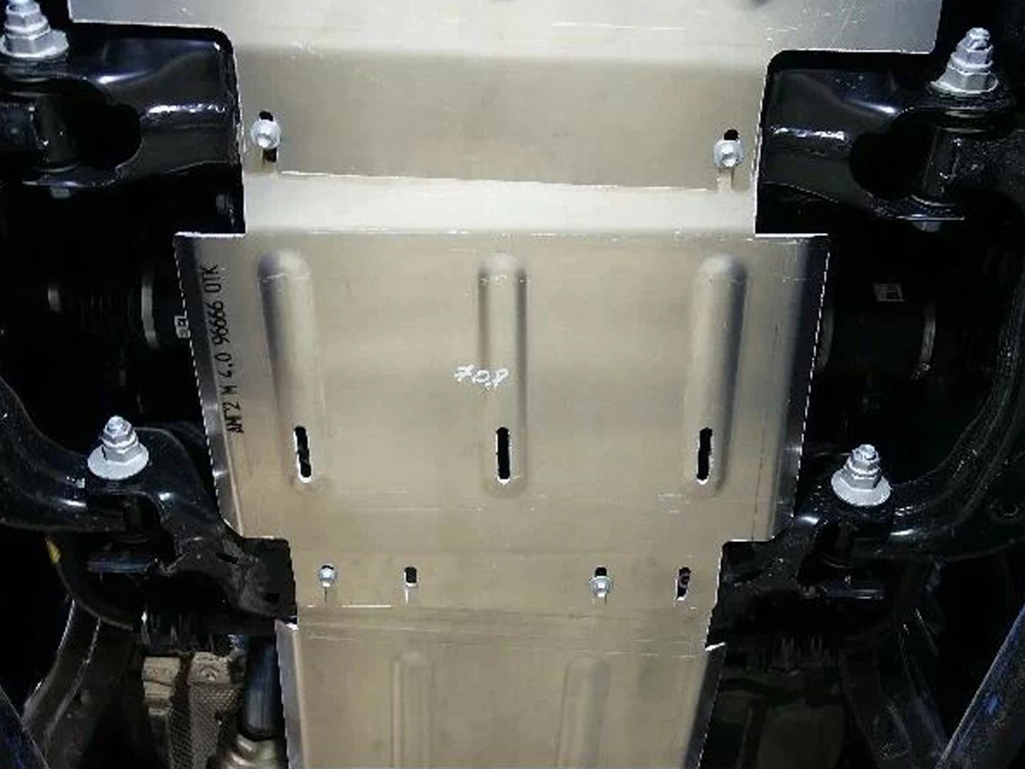 Защита переднего моста для Toyota Land Cruiser Prado 250 Series  ТСС ZKTCC00708