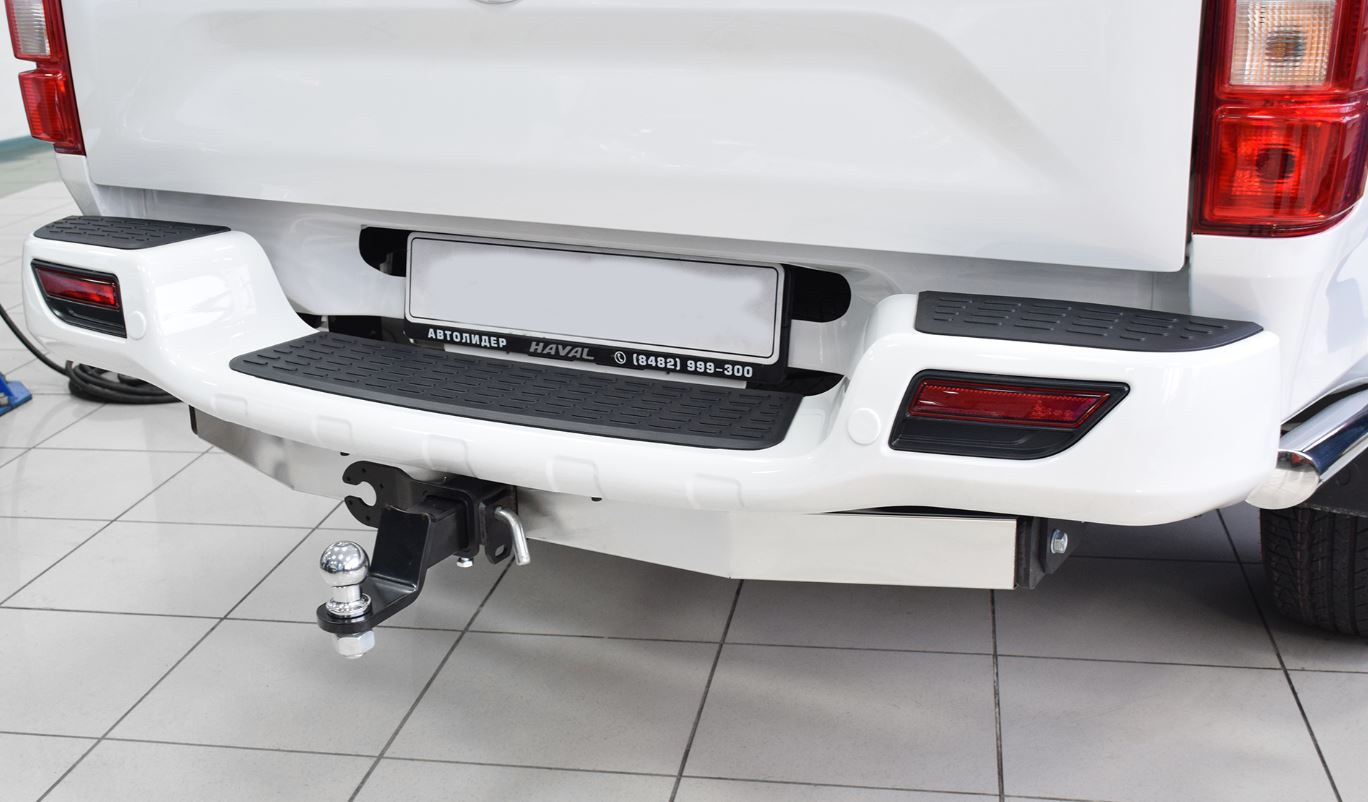 Фаркоп Pt group с типом шара E с нерж.накладкой для Great Wall Wingle 7