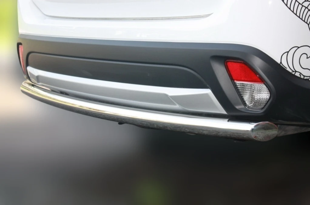 Защита заднего бампера d60 мм для Mitsubishi Outlander III Рестайлинг 3  Юко MSO.19.11