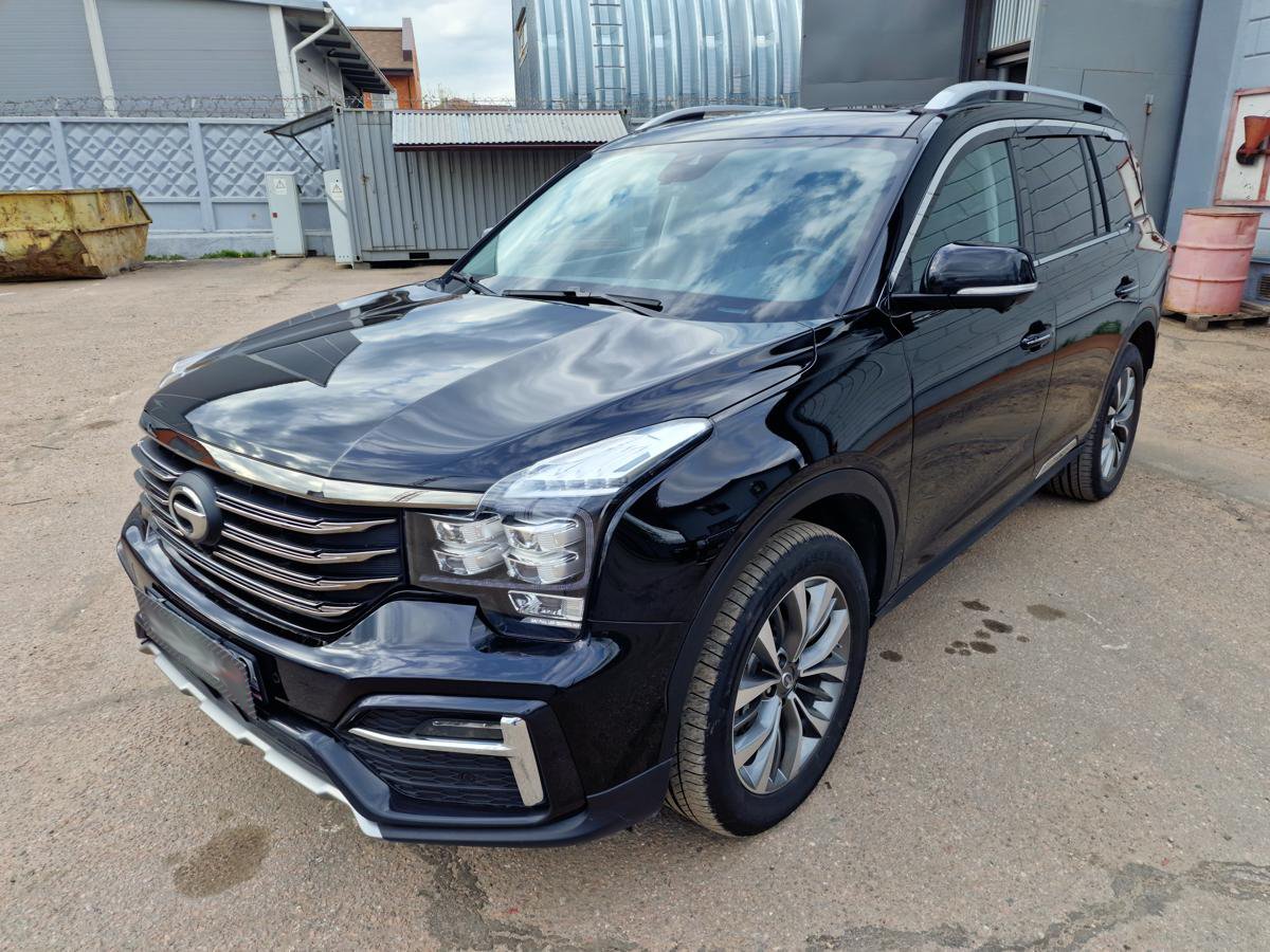 Дефлекторы окон с хром накладками 2D 6 шт для GAC GS8 I