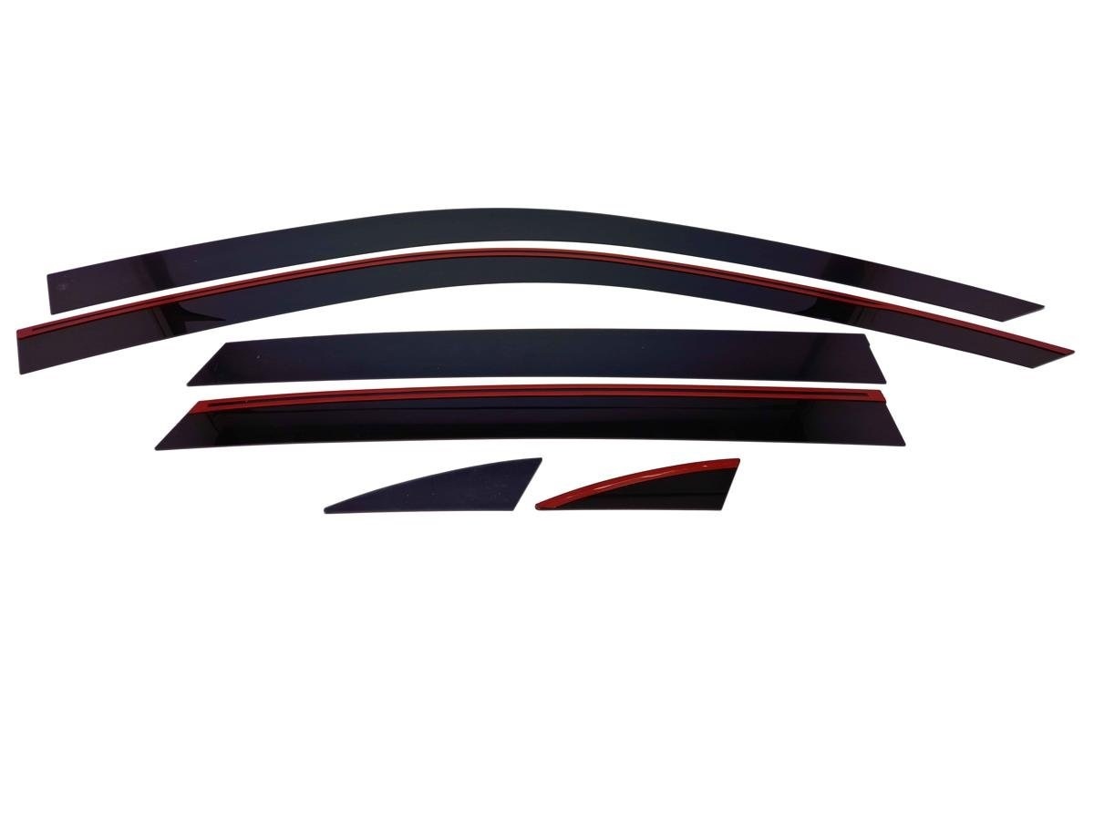 Дефлекторы окон 2D 6 шт для Hongqi HS5 I