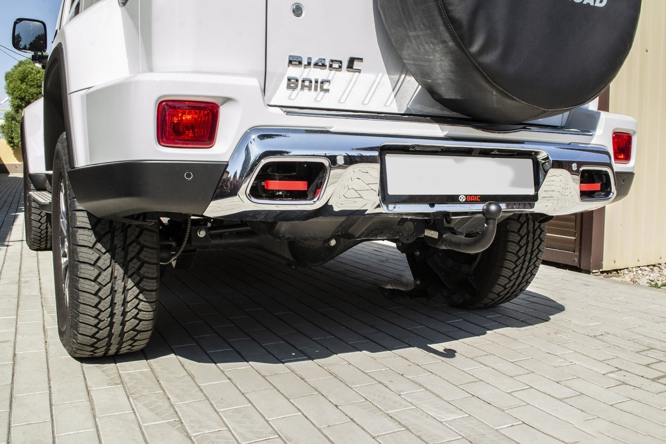 Фаркоп Pt group с типом шара вертикальный быстросъем для BAIC BJ40 II