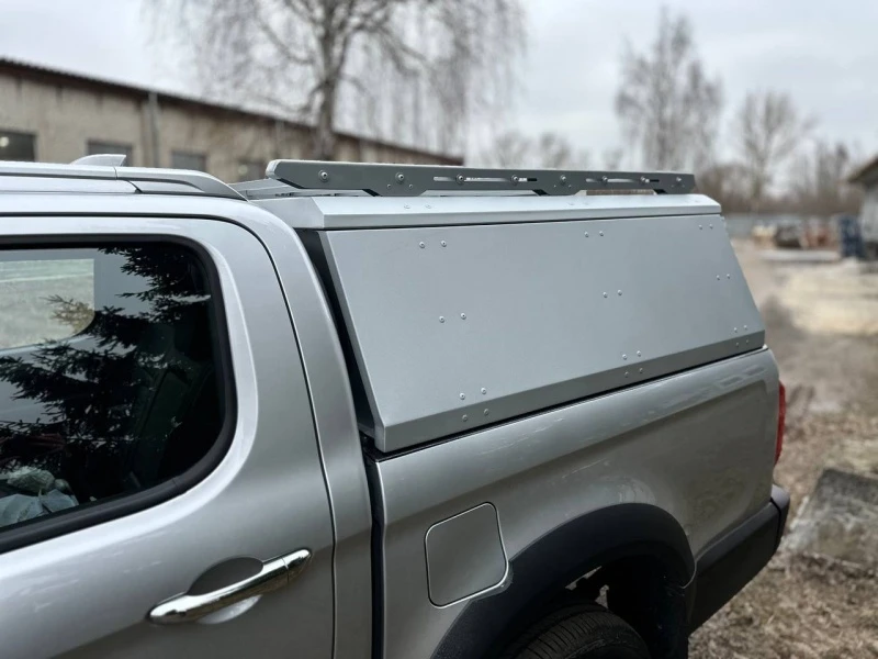 Экспедиционный багажник на крышу кунга серебрянный для JAC T6 Серебряный ТСС JACT621-43SL