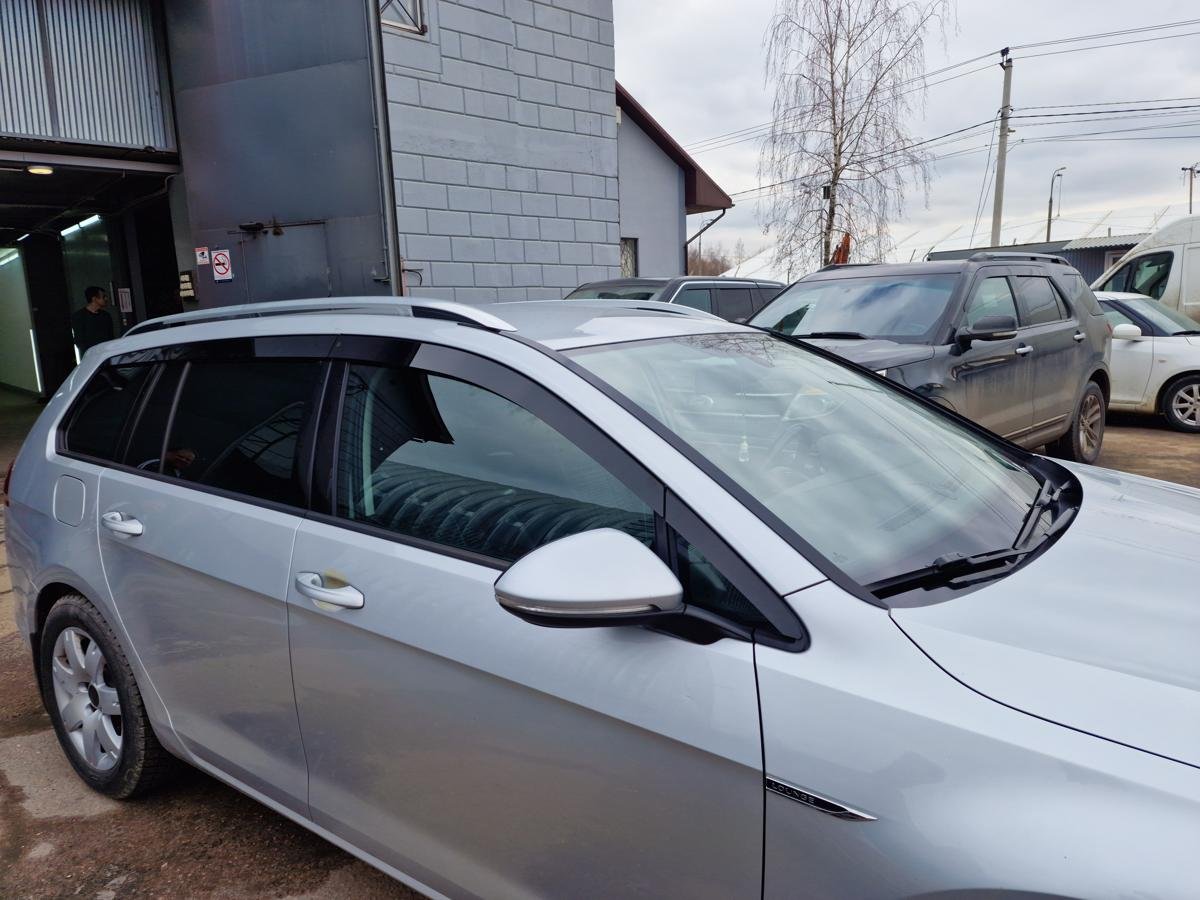 Дефлекторы окон 2D 8 шт. для Volkswagen Golf VII Рестайлинг