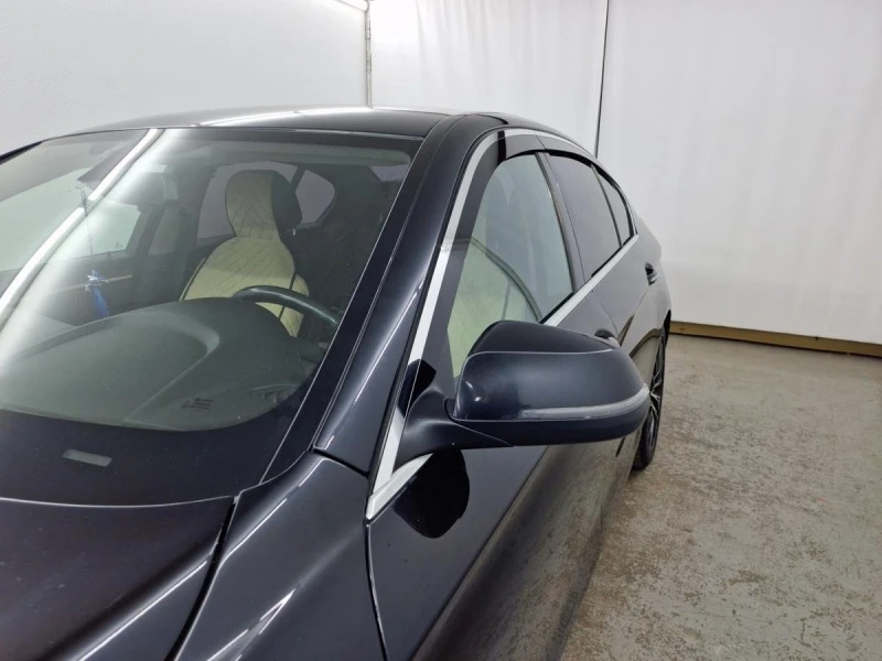 Дефлекторы окон 2D с хром накладками 4 шт. под наклоном для BMW 5 серии VI (F10/F11/F07) Хром Стрелка 11 2D403-4C.S11