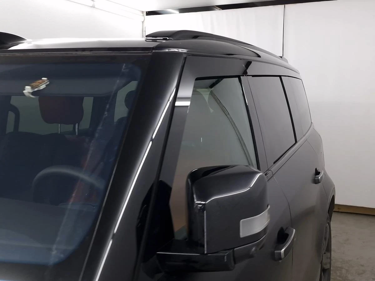 Дефлекторы окон 2D 6 шт. под наклоном для Polar Stone (Jishi) 01