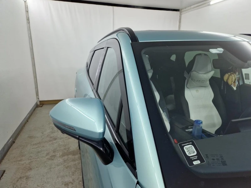 Дефлекторы окон 2D 6 шт. для Omoda C7 I Черный Стрелка 11 2D405-6.S11
