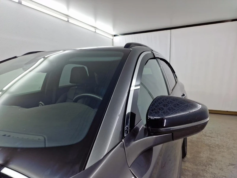 Дефлекторы окон 2D с хром накладками 6 шт. под наклоном для Citroen DS7 I Рестайлинг Хром Стрелка 11 2D362-6C.S11