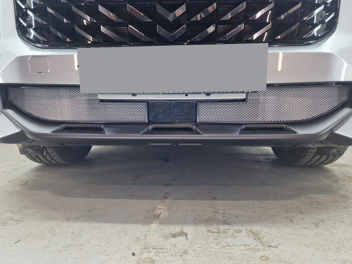 Защитная сетка радиатора низ 2 части, с датчиком ACC для GAC GS8 II