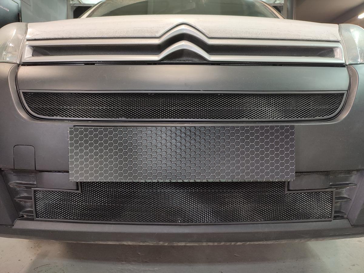 Защитная сетка радиатора низ для Citroen Berlingo II Рестайлинг 2