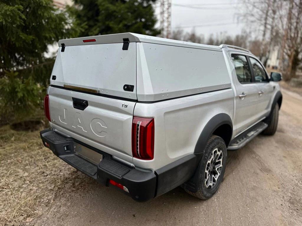 Кунг алюминий серебрянный Premium 2мм для JAC T9 I