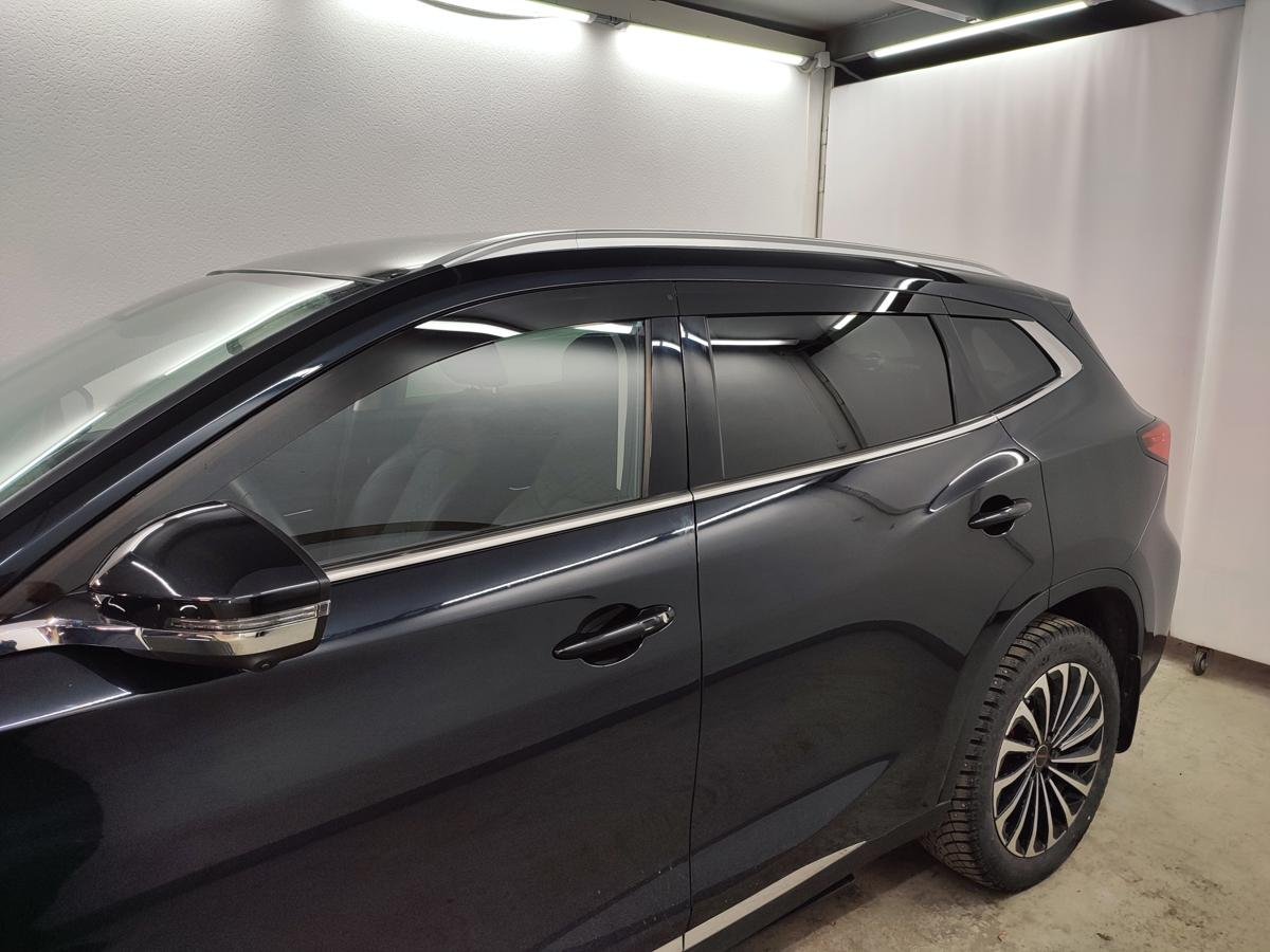 Дефлекторы окон 2D 6 шт (удлиненные) для EXEED TXL I