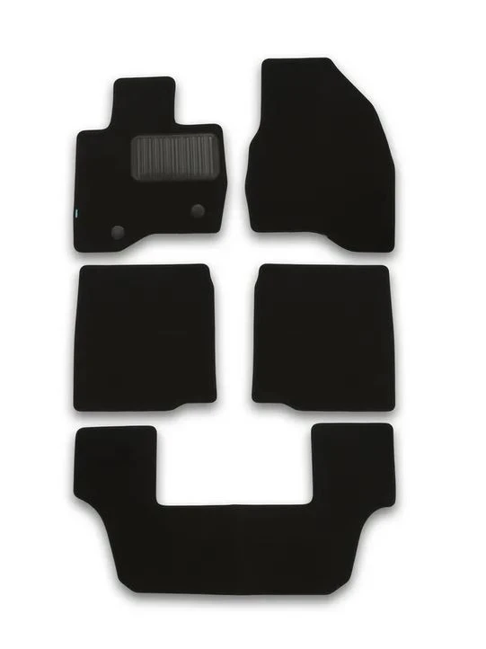 Коврики в салон Klever Premium 5шт для Ford Explorer V Рестайлинг 2 Черный Klever KLEVER03167022110kh