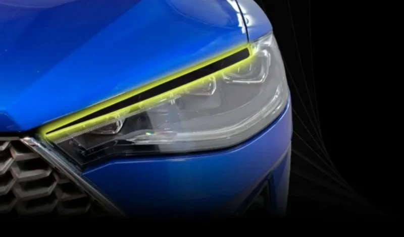 Накладки на фары для Haval F7x I Черный Стрелка 11 0002.dec