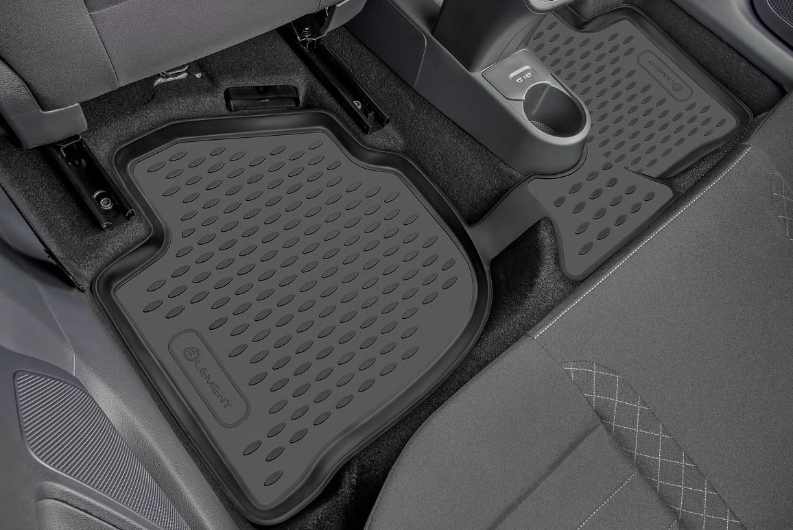 Коврики 3D в салон полиуретан 4 шт для Toyota Sienna II Рестайлинг