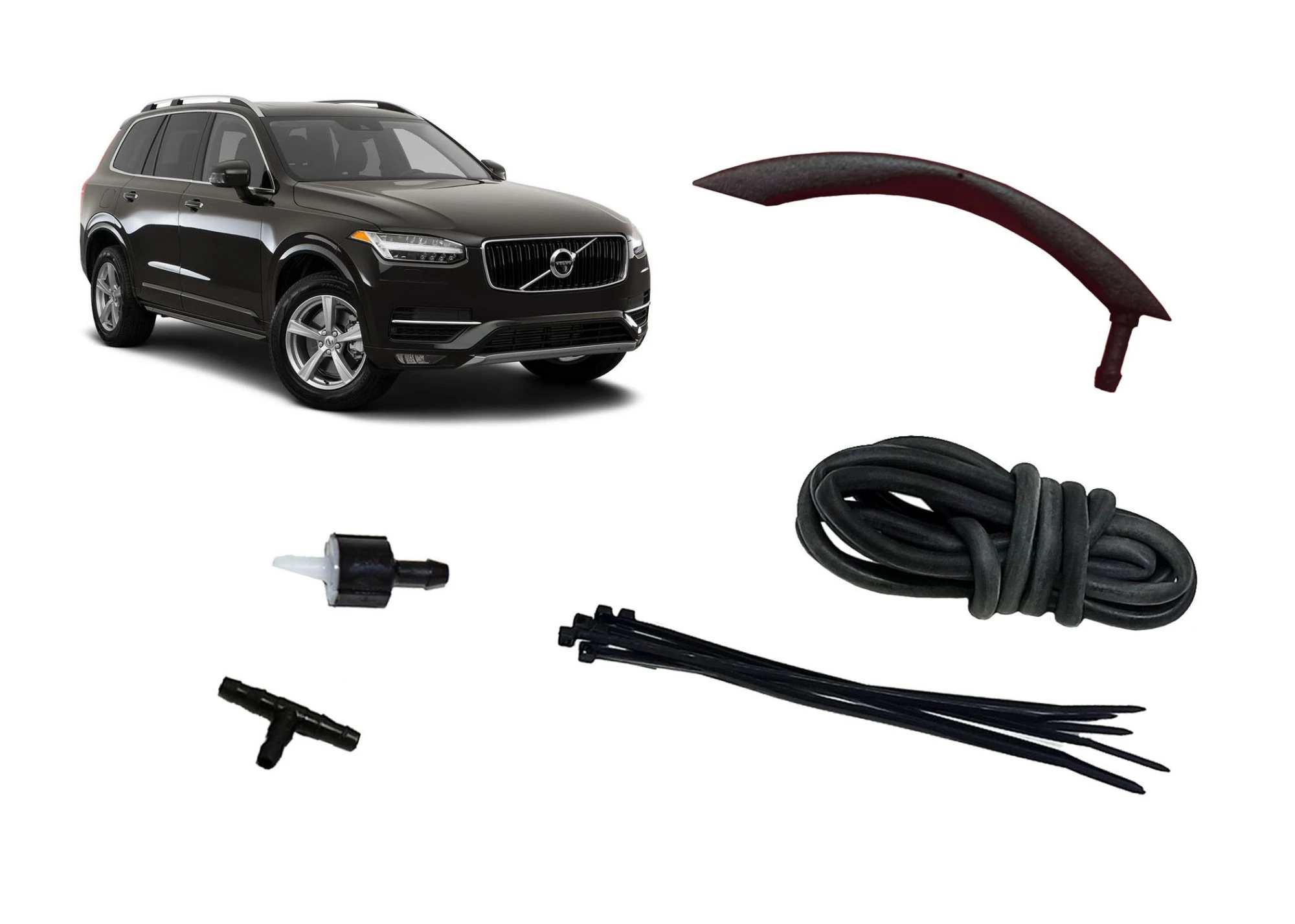 Омыватель камеры переднего вида для Volvo XC90 II  Parklogix CC-FCC-VLXC90