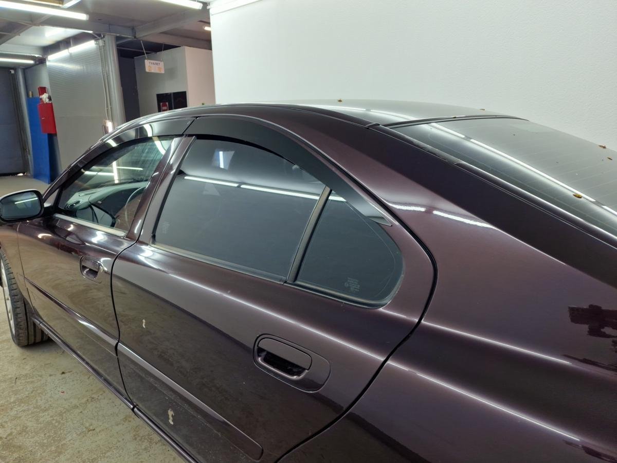 Дефлекторы окон 2D 4 шт для Volvo S60 I Рестайлинг