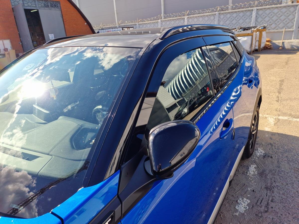 Дефлекторы окон 2D 6 шт. для Peugeot 2008 II