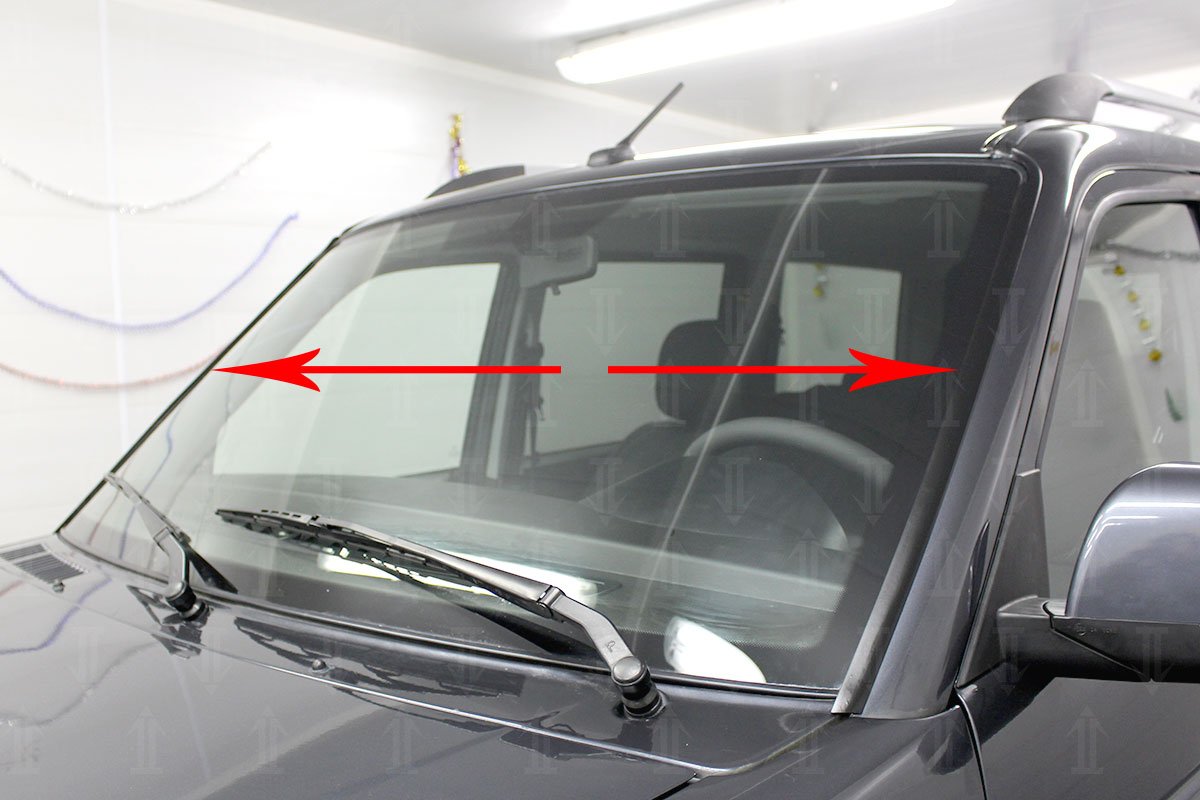 Дефлектор (водосток) лобового стекла для УАЗ Patriot I Рестайлинг 3