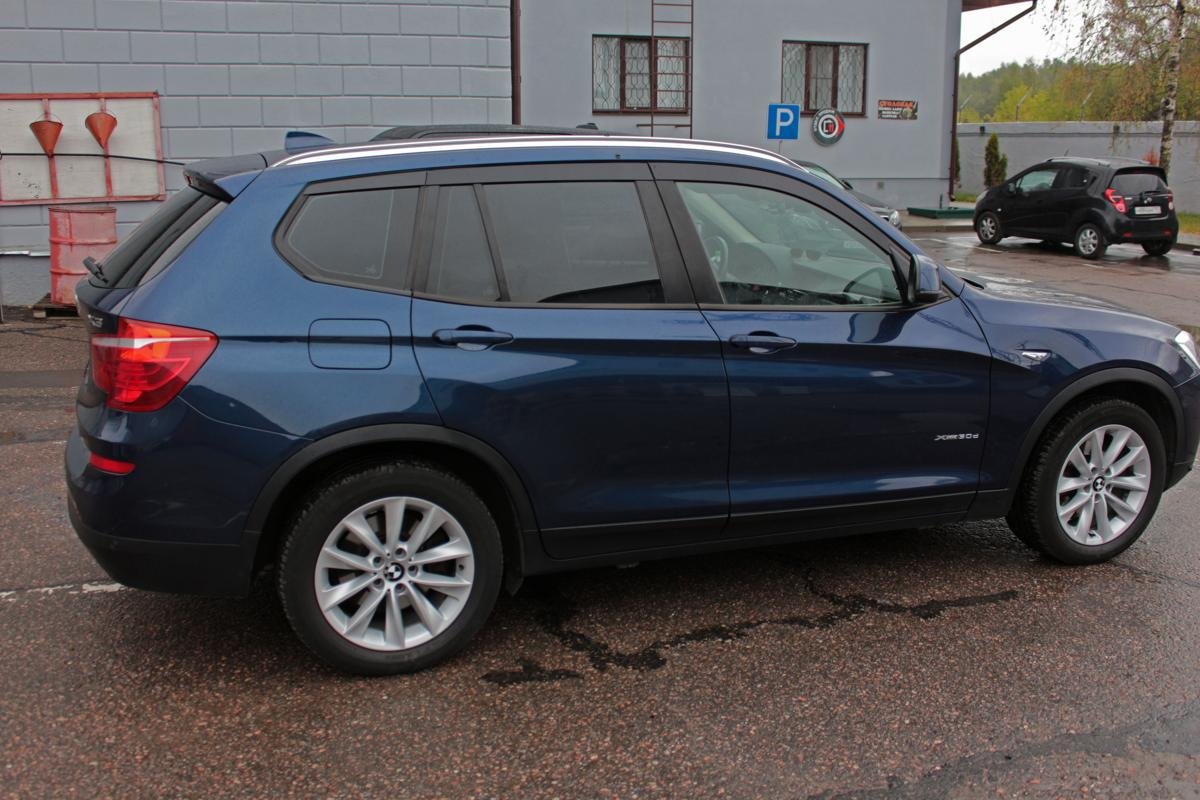 Дефлекторы окон 2D 6 шт для BMW X3 II (F25)