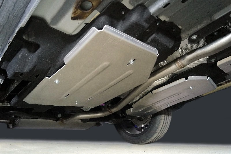 Защита топливного бака (комплект 2шт) для Geely Monjaro  ТСС ZKTCC00587