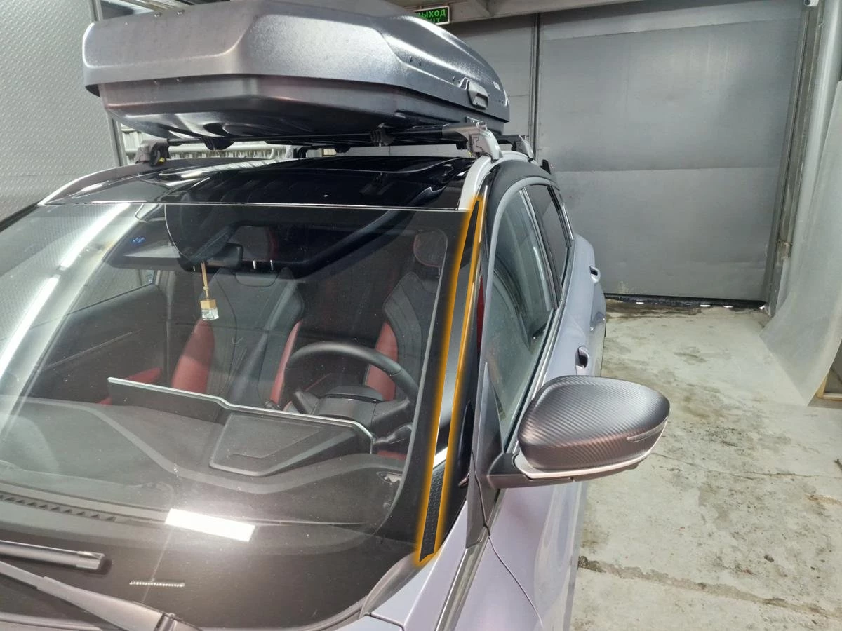 Водосток лобового стекла Премиум для Geely Coolray I Рестайлинг