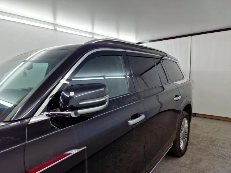 Дефлекторы окон 2D с хром накладками 6 шт. для Hongqi LS7 I Хром Стрелка 11 2D424-6C.S11