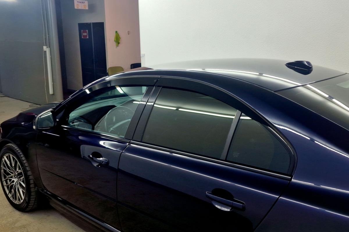 Дефлекторы окон 2D 4 шт. для Volvo S80 II Рестайлинг 2