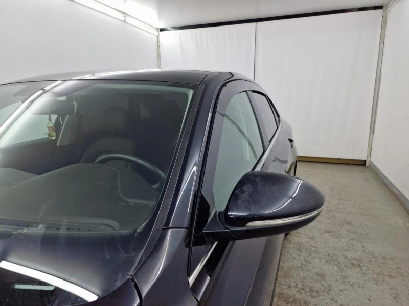 Дефлекторы окон 2D 6 шт. для Volkswagen Jetta VII Рестайлинг Черный Стрелка 11 2D398-6.S11