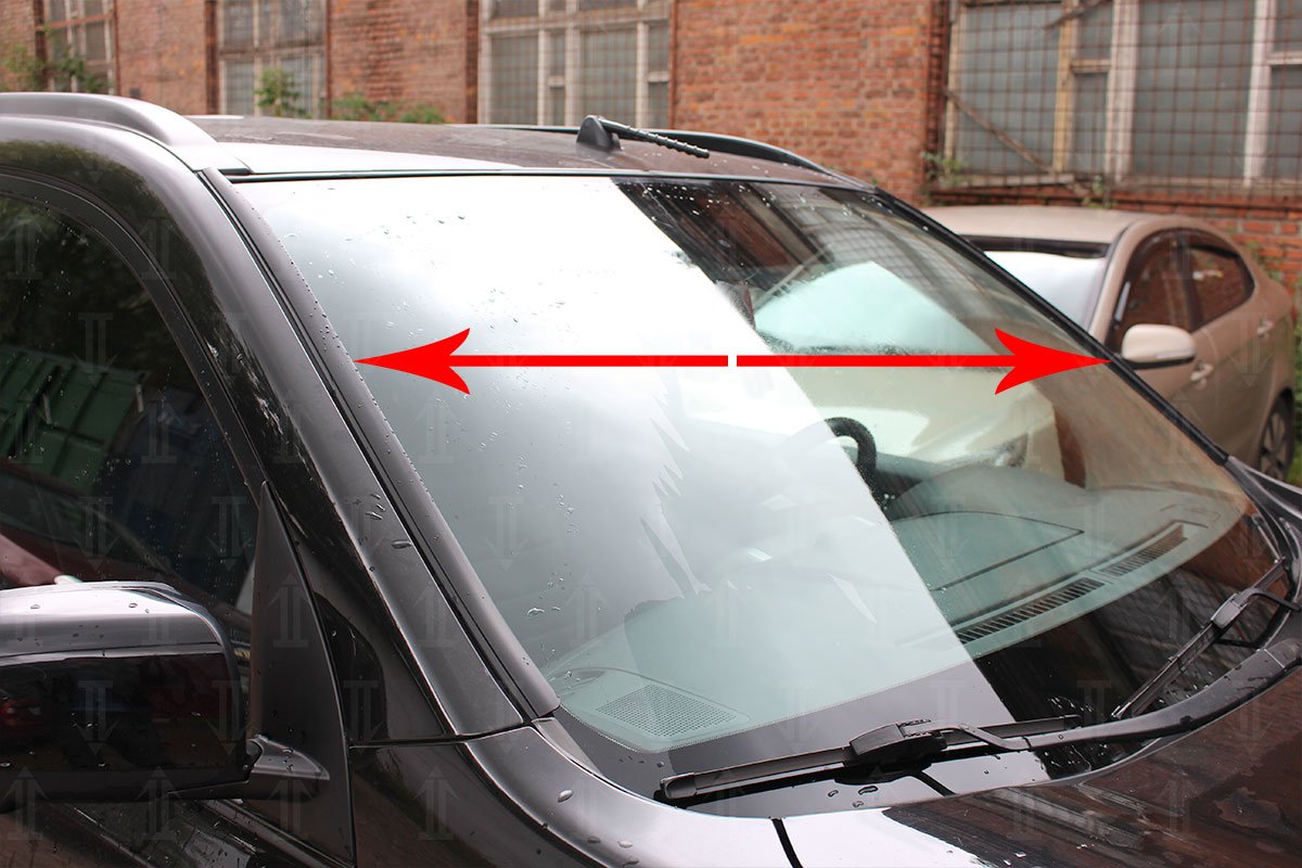 Дефлектор (водосток) лобового стекла для Nissan X-Trail I Рестайлинг