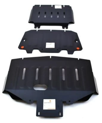 Защита картера и КПП (3 части) для Hyundai H-1 (Starex) II Рестайлинг  Alfeco ALF1035ST