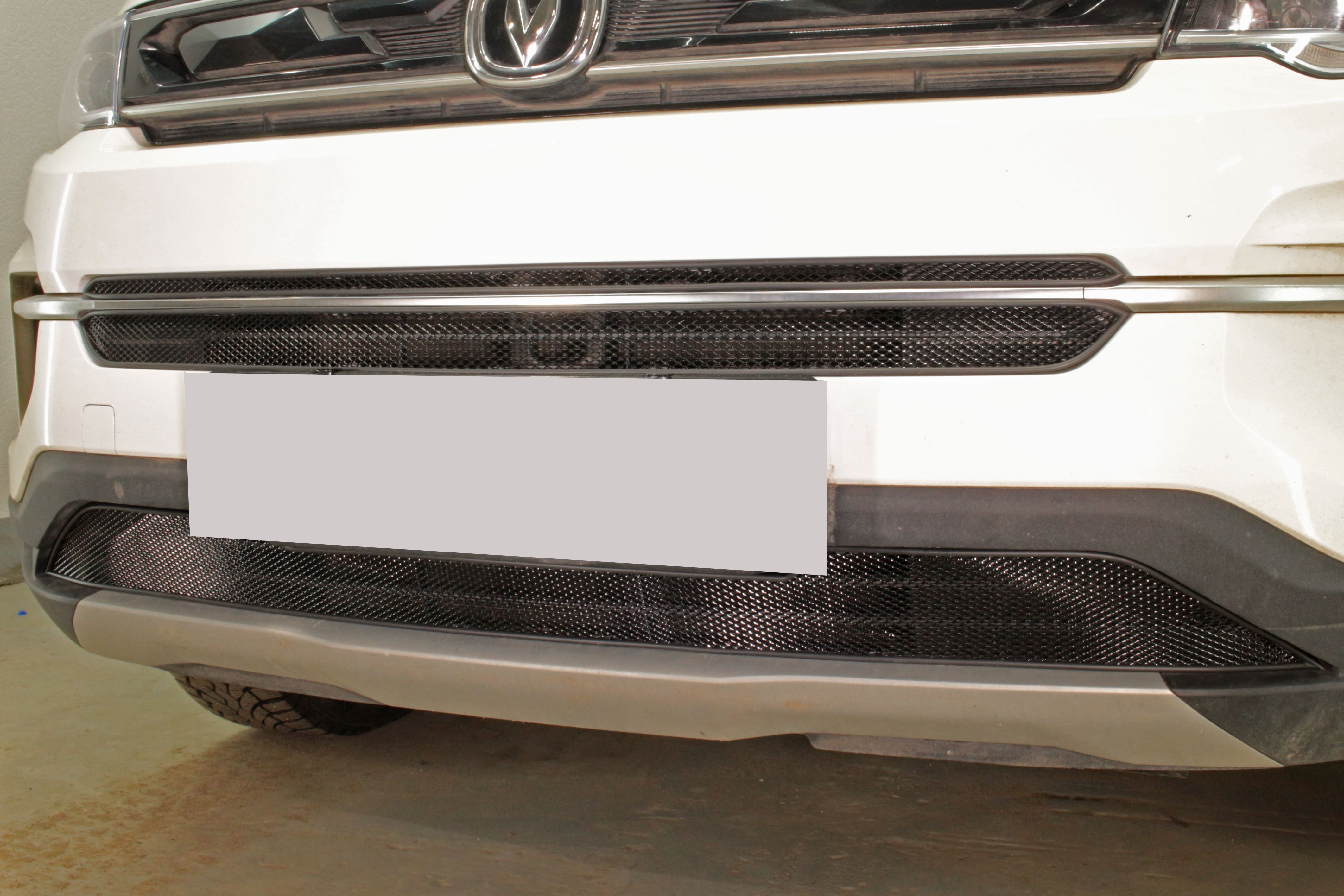 Защитная сетка радиатора верх 2 части для Changan CS35PLUS I