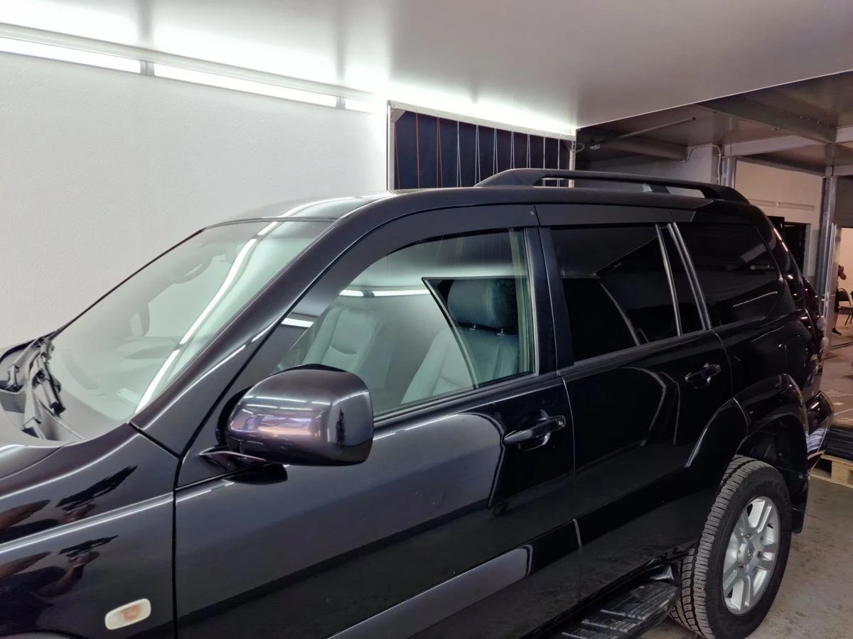 Дефлекторы окон 2D 6 шт. для Toyota Land Cruiser Prado 120 Series Рестайлинг