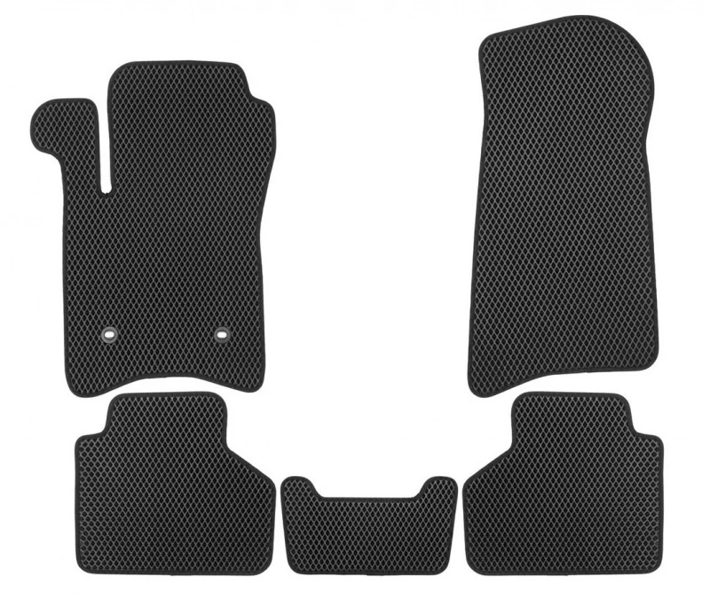 EVA коврики в салон 5шт для Chevrolet Niva I Рестайлинг Черный Klever EVA.B.0505200622110k