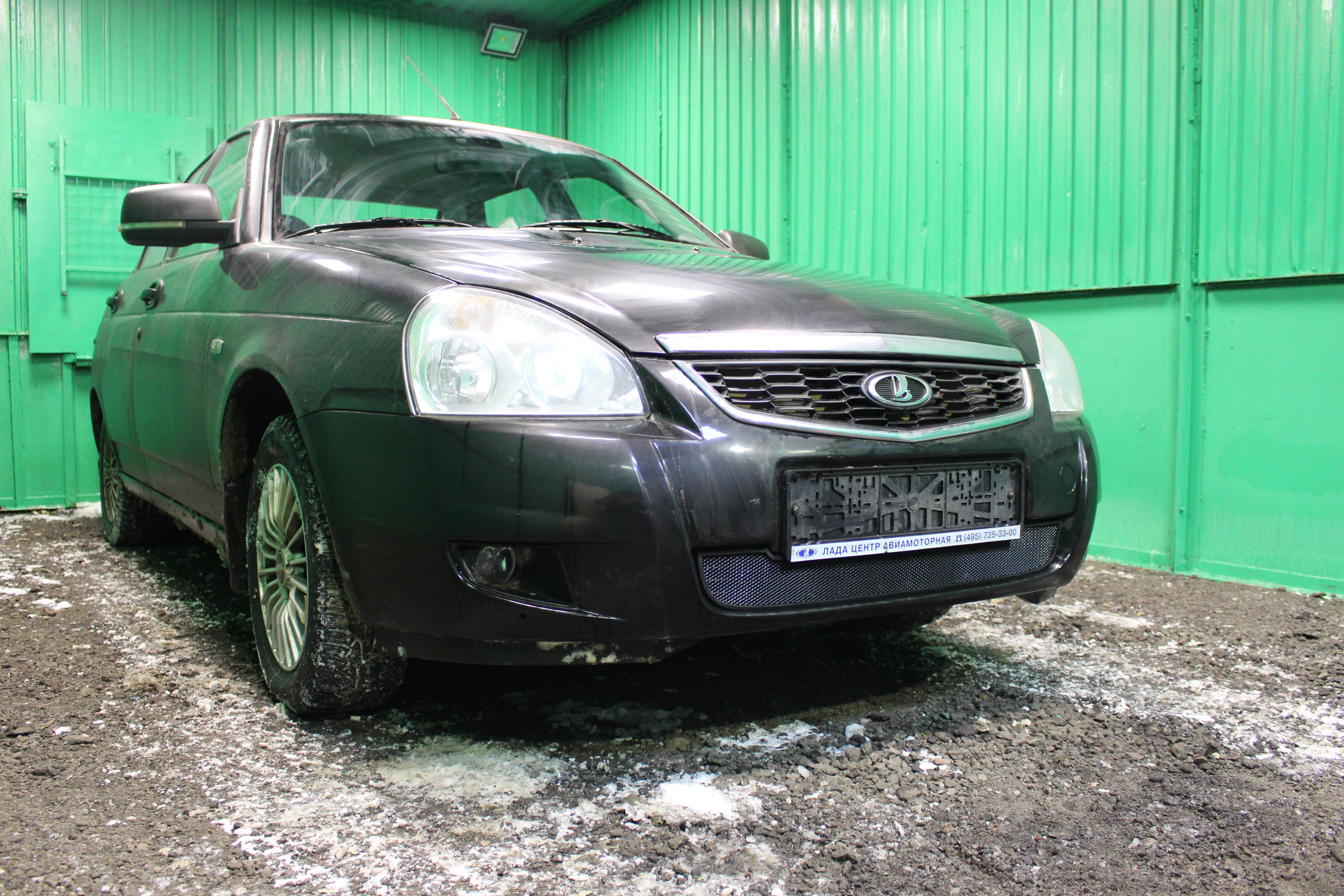 Защитная сетка радиатора для LADA (ВАЗ) Priora I Рестайлинг