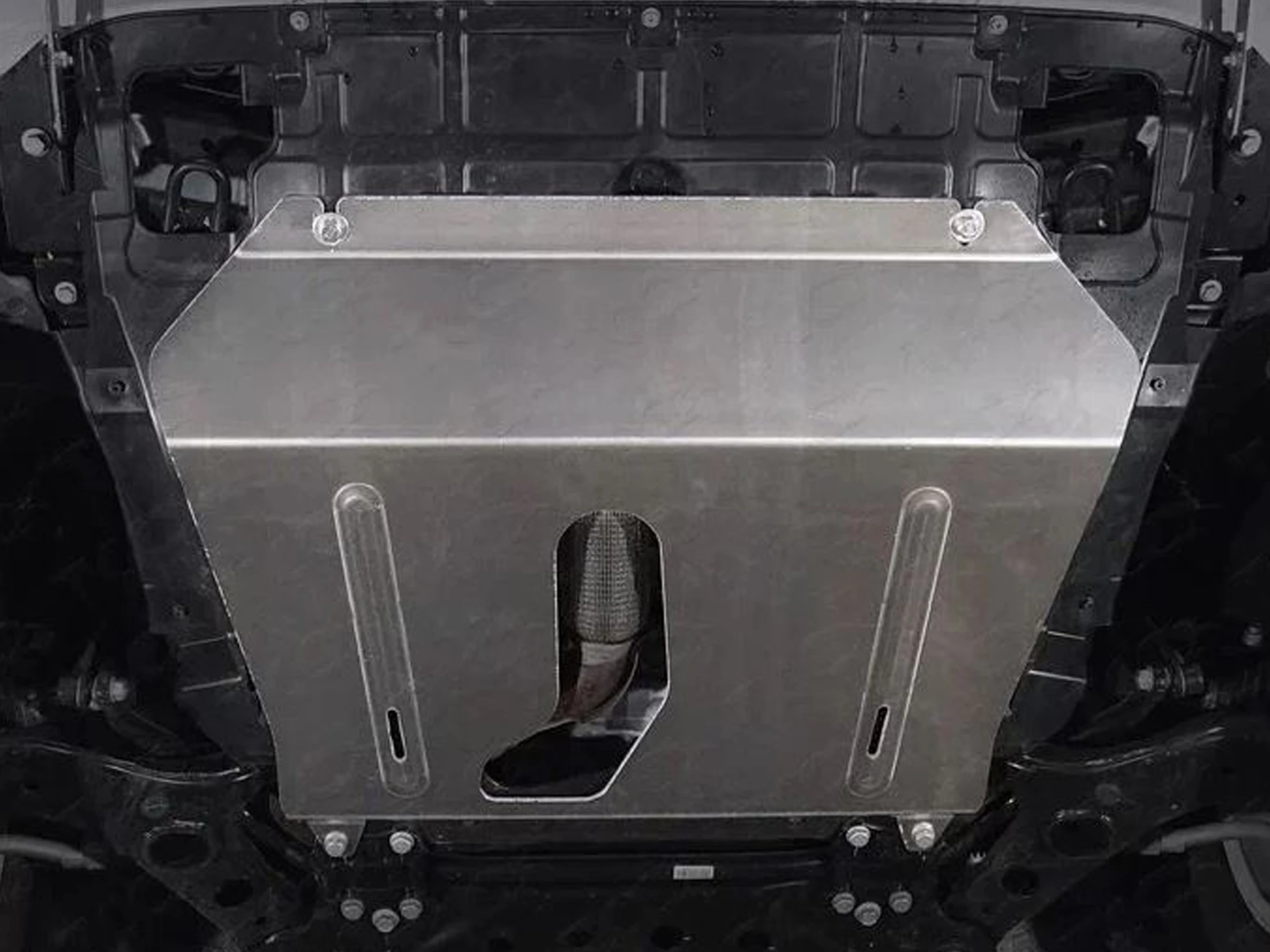 Защита картера и КПП для Geely Atlas II  ТСС ZKTCC00381