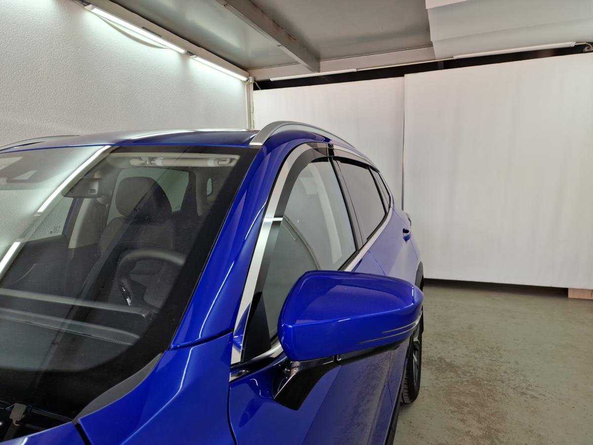 Дефлекторы окон с хром накладками 2D 6 шт для EXEED LX