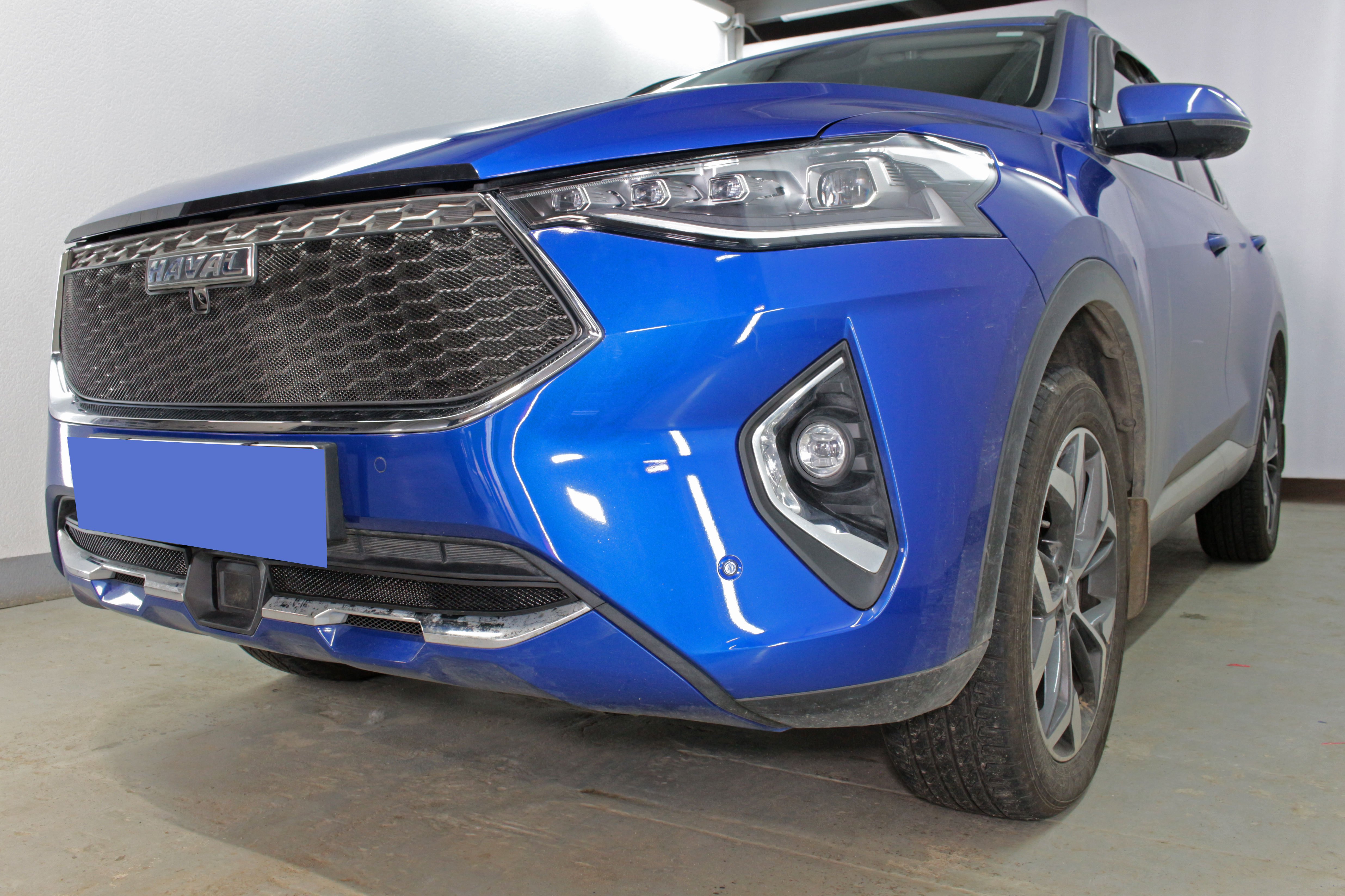 Защитная сетка радиатора верх для Haval F7x I