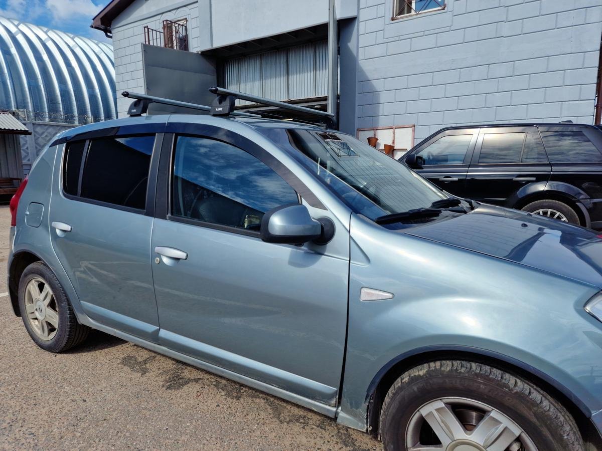 Дефлекторы окон 2D 6 шт для Renault Sandero I