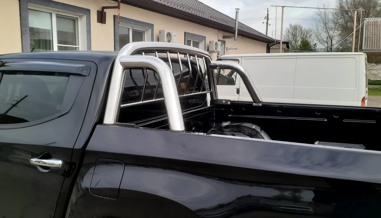 Защитные дуги d76/16 мм для Mitsubishi L200 V  Юко MSL200.15.90-1