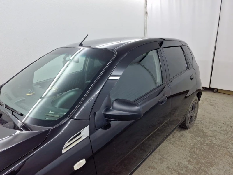 Дефлекторы окон 2D 6 шт. для Chevrolet Aveo I Рестайлинг Черный Стрелка 11 2D270-6.S11
