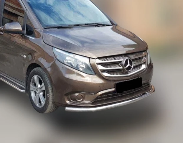Защита переднего бампера d60 мм для Mercedes-Benz Vito III (W447)  Юко MBV.14.01
