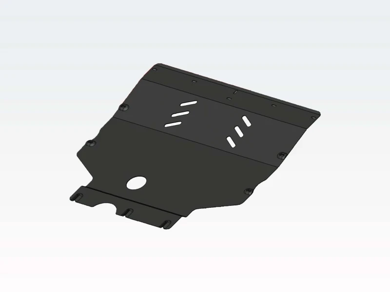 Защита картера и КПП для FAW Besturn B70  Alfeco ALF4708st