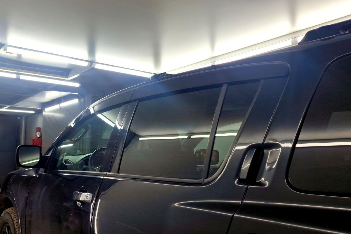 Дефлекторы окон 2D 4 шт. для Infiniti QX56 I Рестайлинг