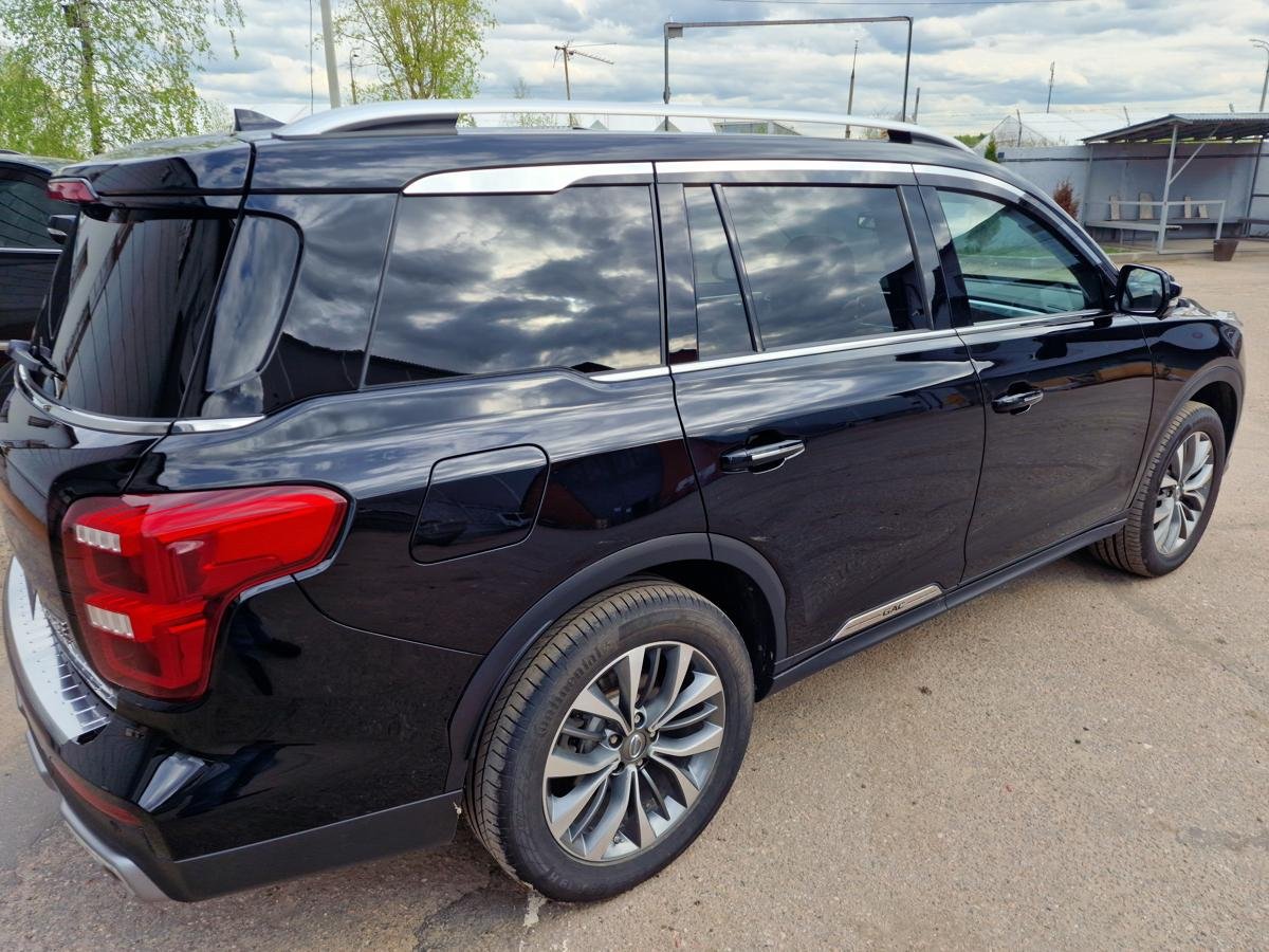 Дефлекторы окон с хром накладками 2D 6 шт для GAC GS8 I