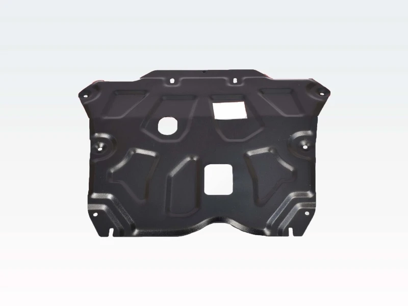 Защита картера и КПП для Renault Duster II Черный Alfeco ALF1809ST