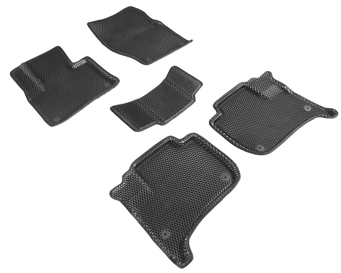 Коврики 3D EVA "РОМБ" для салона для Volkswagen Touareg II Рестайлинг