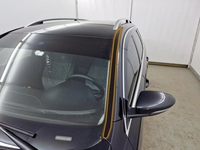 Водосток лобового стекла Премиум для Volkswagen Passat B7 Черный Стрелка 11 VP.167