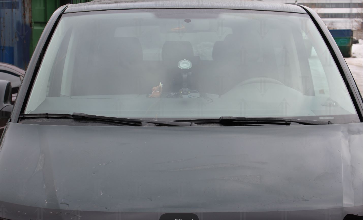 Дефлектор (водосток) лобового стекла для Volkswagen Transporter T5